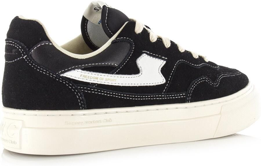 Stepney Workers Club S.W.C Pearl S-Strike Suede zwart Suede Unisex - Foto 2