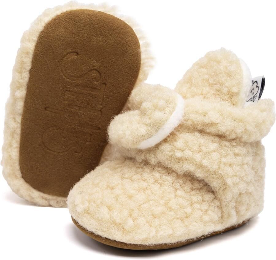 Steppies Baby Slofjes teddy Beige