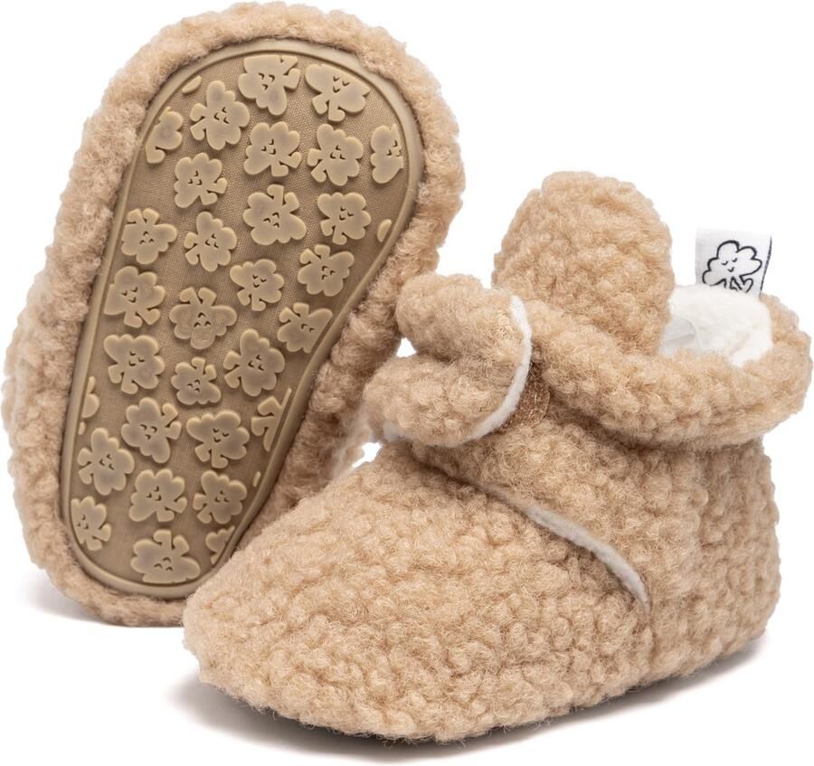 Steppies Baby slofjes teddy Bruin Stappertjes