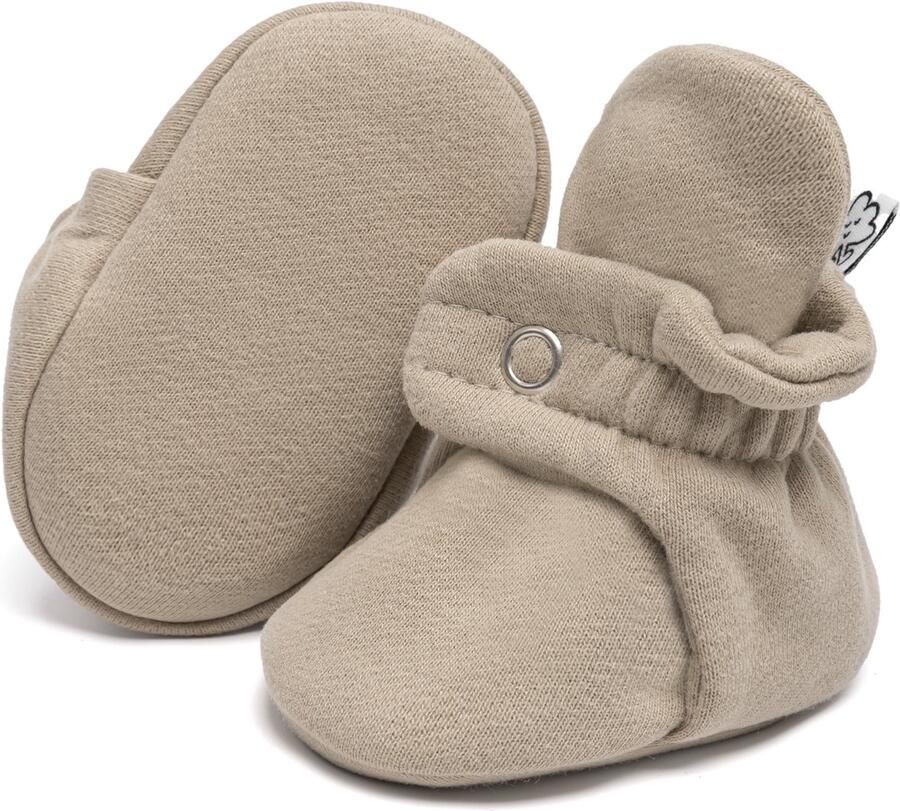 Steppies Baby Slofjes voor en Taupe