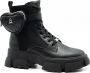 Steve Madden Tanker-H biker boot met afneembaar etui - Thumbnail 1