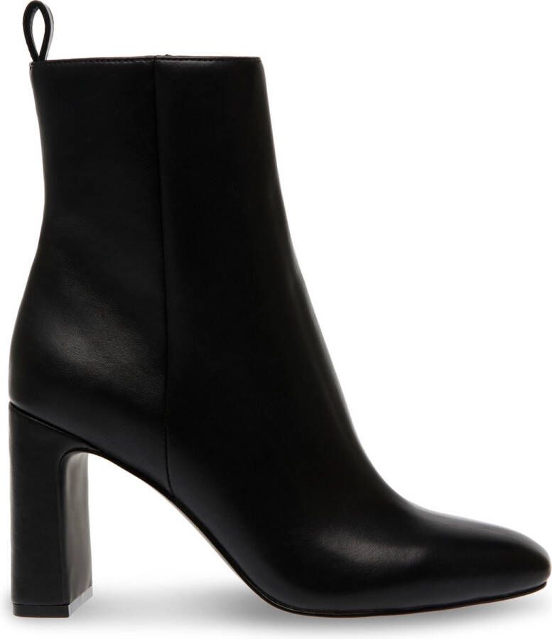 Steve Madden Adelisa Laarzen Zwarte Haklaarzen met Ritssluiting Black Dames