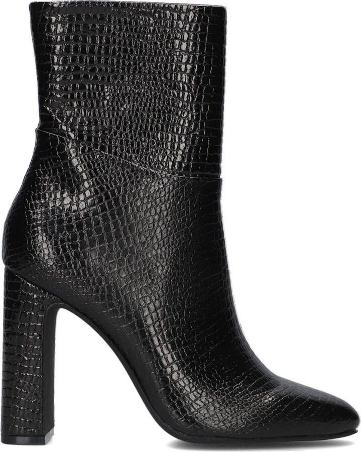 Steve Madden Aisha Enkellaarsjes Enkelboots met rits Dames Zwart