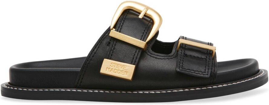 Steve Madden Slippers met doornsluiting en labeldetail model 'ARCH'