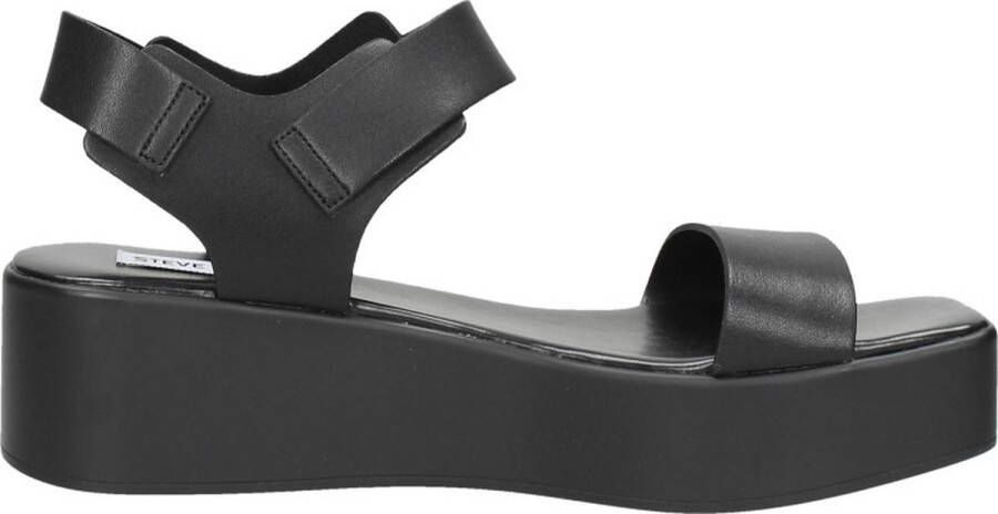 Steve Madden Basher Sandalen Plat zwart - Foto 2