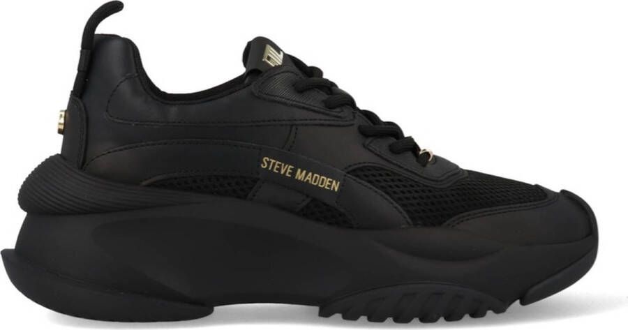 Steve Madden Belissimo Lage sneakers Dames Zwart