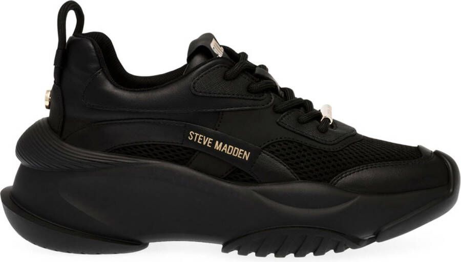 Steve Madden Belissimo SM11002623-04005-065 Zwart Goud
