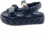 Steve Madden Bigmona Sandalen Dames Zwart - Thumbnail 11