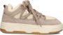 Steve Madden Beige Lage Sneakers met Plateauzool - Thumbnail 1