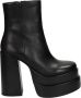 Steve Madden Modieuze haklaarzen voor dames Zwart Dames - Thumbnail 1