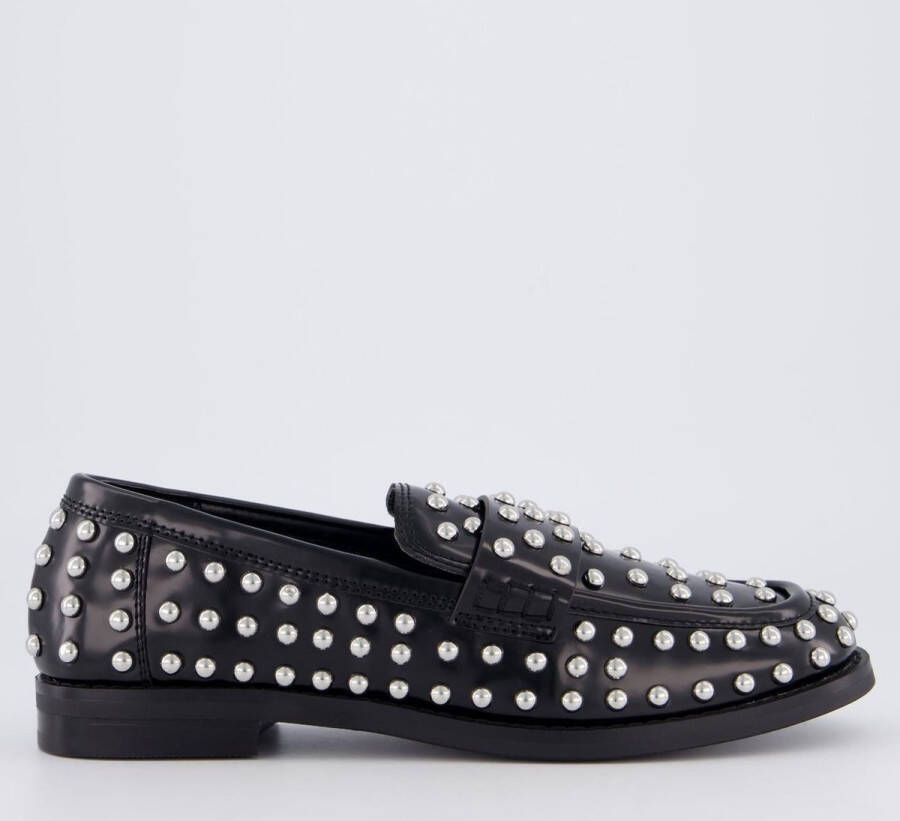 Steve Madden Klassieke Bequest Loafers voor Dames Black Dames