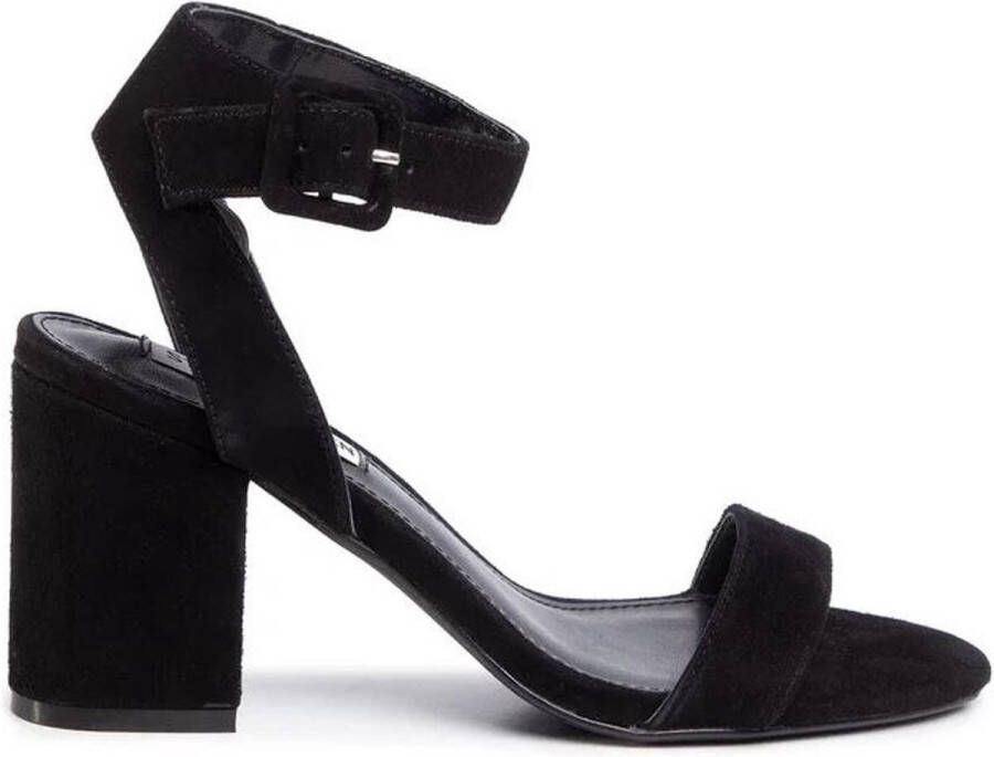 Steve Madden Dames Malia Black Suede ZWART