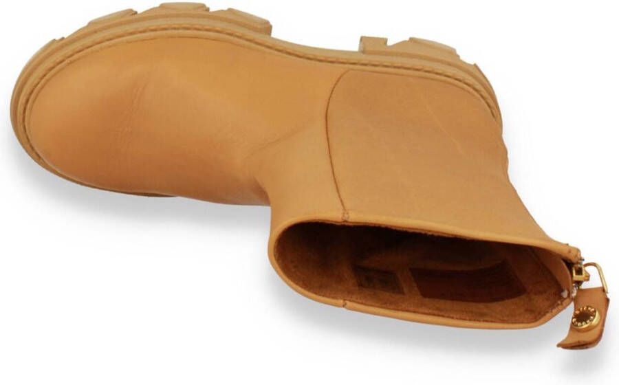 Steve Madden Dames Maryann Camel Leather CAMEL