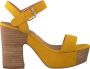 Steve Madden Dames Sandalen Zanto Geel - Thumbnail 1