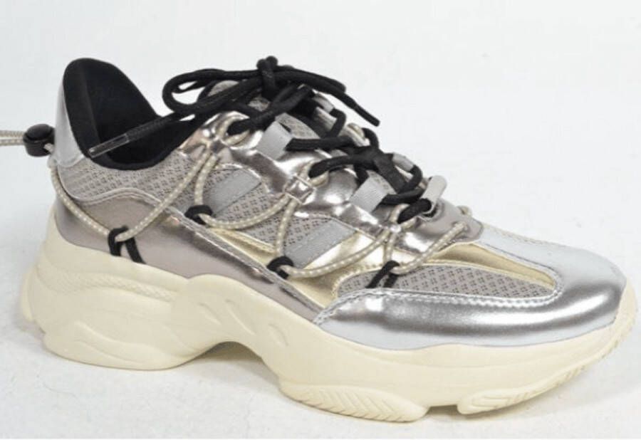 Steve Madden Dames Sneaker Magneto -e Goud