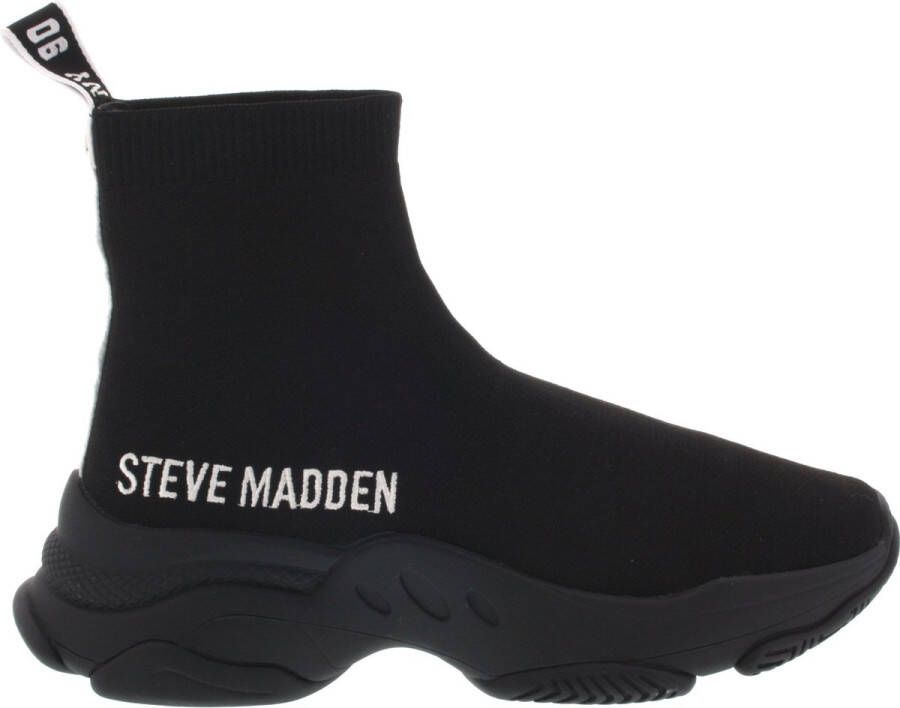 Steve Madden Dames Sneakers Master Sneaker Black Zwart