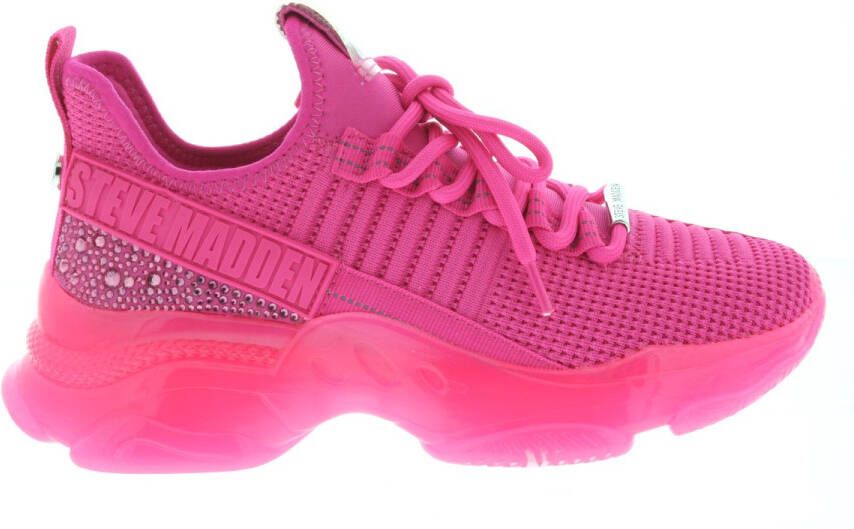 Steve Madden Dames Sneakers Maxilla-r Neon Pink Rose - Foto 2