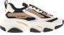 STEVE MADDEN Possession-E tan Zwart Kunststof Lage sneakers Dames - Thumbnail 2