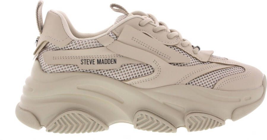 Steve Madden Dames Sneakers Possesion Sneaker Tan Beige