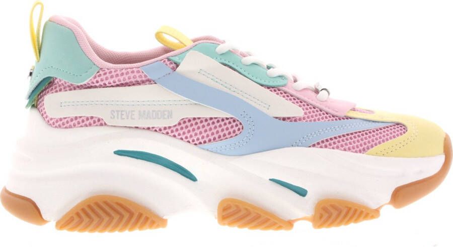 Steve Madden Dames Sneakers Possession-e Pastel Multi