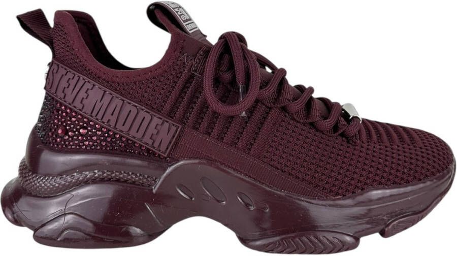 Steve Madden Dames Sneakers Rood SM19000110 DYQ Maxilla-R-E