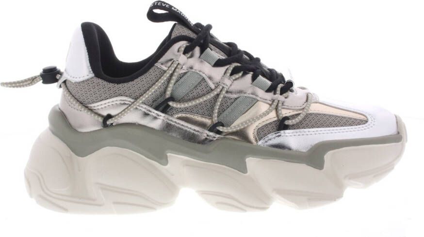 Steve Madden Falori Stijlvolle Sneaker voor Mannen en Vrouwen Gray Dames - Foto 2