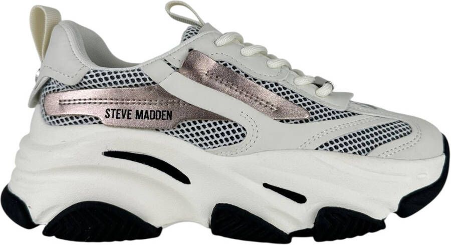 Steve Madden Dames Sneakers Wit SM19000033 WGB Possession-E