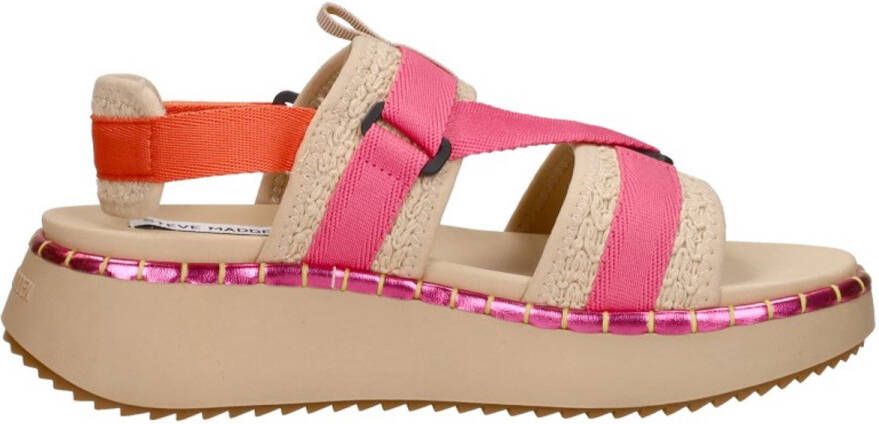 Steve Madden Dames Sandaal Decorum Blush Coral FUSHIA