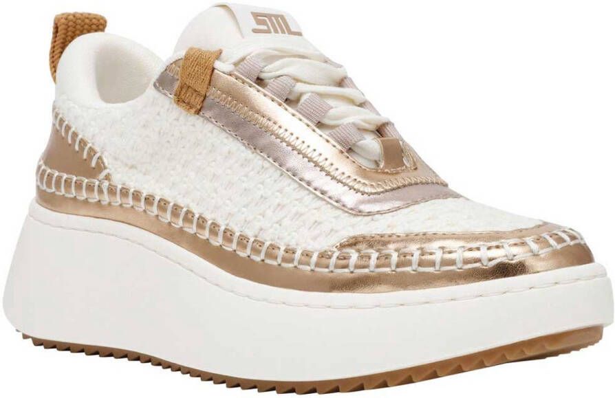 Steve Madden Dames Sneakers Doubletake Silver gold Cream Multi - Foto 2