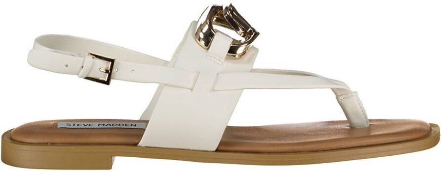Steve Madden Genie Sandalen Wit Vrouw