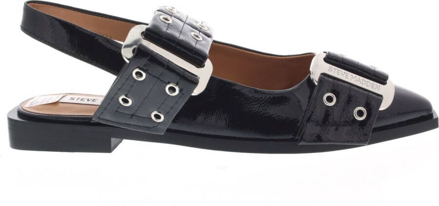 Steve Madden Grand Ave Ballerina's Dames Zwart