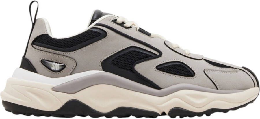 Steve Madden Heren Sneakers Grijs SM12000802 005 Serpent