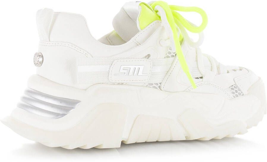 STEVE MADDEN Kingdom Wit Mesh Lage sneakers Dames