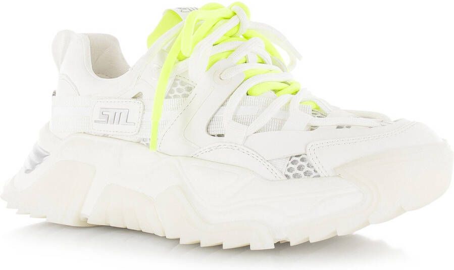 STEVE MADDEN Kingdom Wit Mesh Lage sneakers Dames
