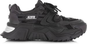 Steve Madden Stijlvolle Kingdom Sneaker voor Dames Zwart Dames