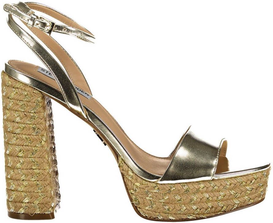 Steve Madden Lessa Hakken Sandalen Goud Vrouw