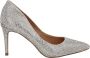 Steve Madden Lillie Rhinestone dames pump Zilver - Thumbnail 6