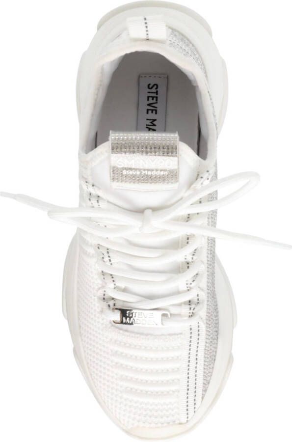 STEVE MADDEN Maxilla-R E sneaker white Wit Textiel Lage sneakers Dames
