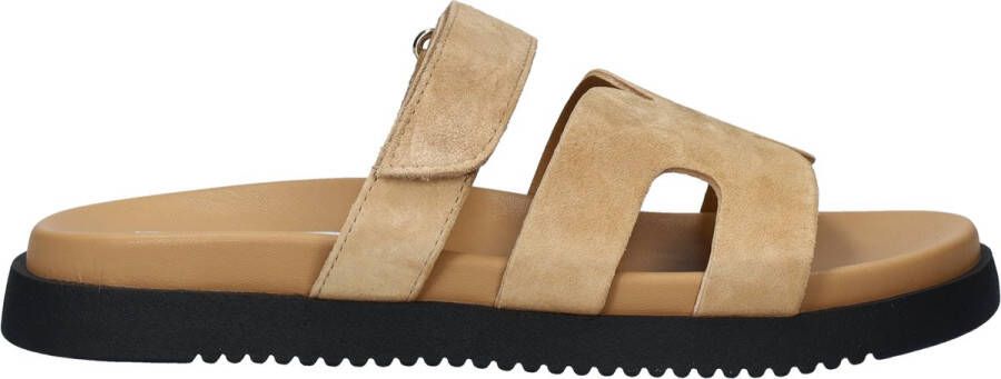 Steve Madden Leren slippers met klittenband model 'MISSILE' - Foto 1