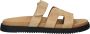 Steve Madden Leren slippers met klittenband model 'MISSILE' - Thumbnail 1