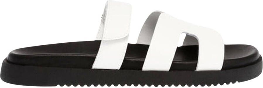 Steve Madden Leren slippers met klittenband model 'MISSILE'