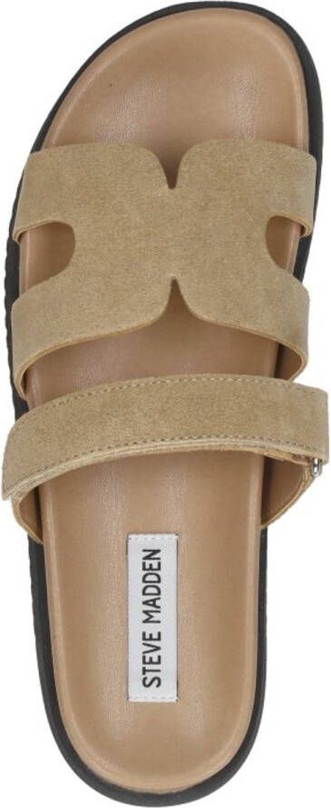 Steve Madden Missile Sandal Open Teen Beige