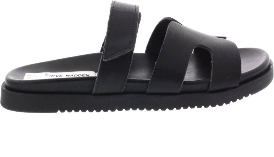 Steve Madden Missile Slippers Dames Zwart