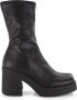 Steve Madden Overcast Enkellaarsjes Enkelboots met rits Dames Zwart - Thumbnail 2