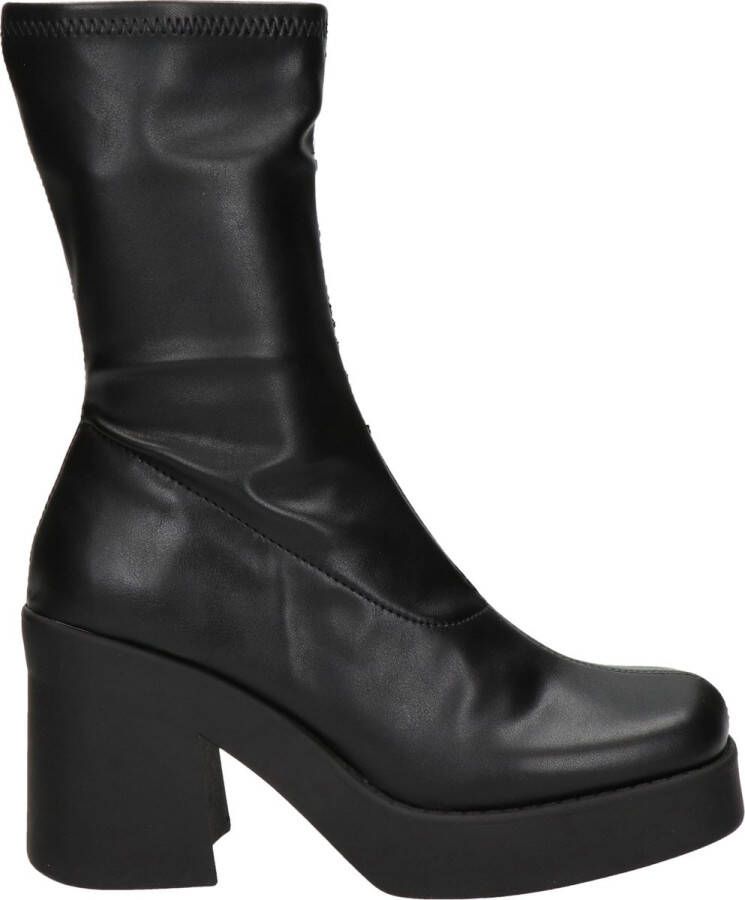 Steve Madden Overcast Enkellaarsjes Enkelboots met rits Dames Zwart