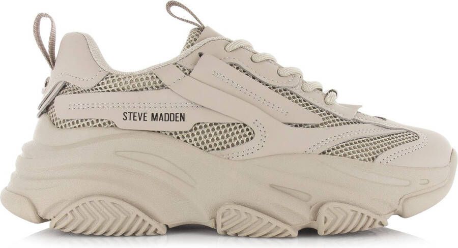 STEVE MADDEN Possession-E greige Grijs Kunststof Lage sneakers Dames - Foto 6