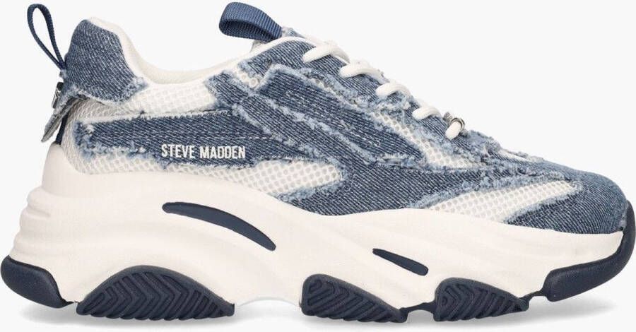 Steve Madden -Possession-E Blue Dames Sneaker SM19000033-04005-48K