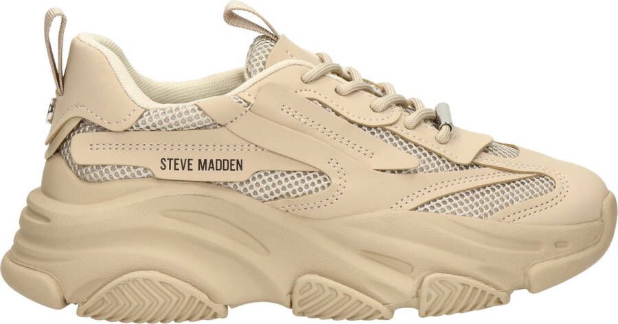 Steve Madden Possession-E dames sneaker Beige