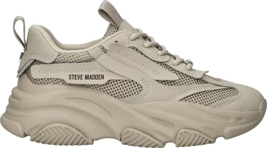 STEVE MADDEN Possession-E greige Grijs Kunststof Lage sneakers Dames - Foto 5