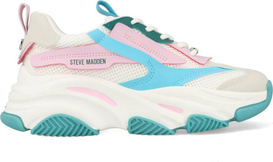 STEVE MADDEN Possession-E pink turquoise Roze Textiel Lage sneakers Dames